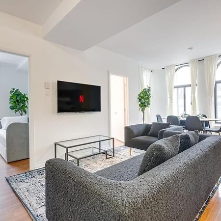 モントリオールM11 Gorgeous Bright Corner 2Br In Heart Of Mtlアパートメント エクステリア 写真