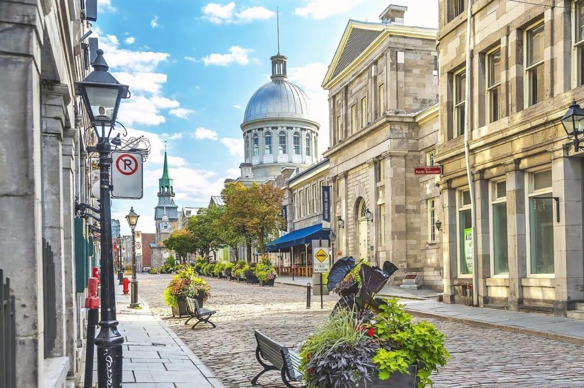 モントリオールM11 Gorgeous Bright Corner 2Br In Heart Of Mtlアパートメント エクステリア 写真