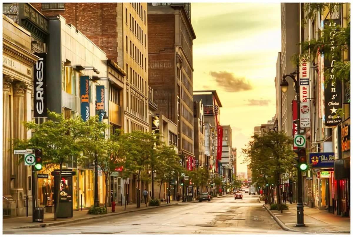 モントリオールM11 Gorgeous Bright Corner 2Br In Heart Of Mtlアパートメント エクステリア 写真